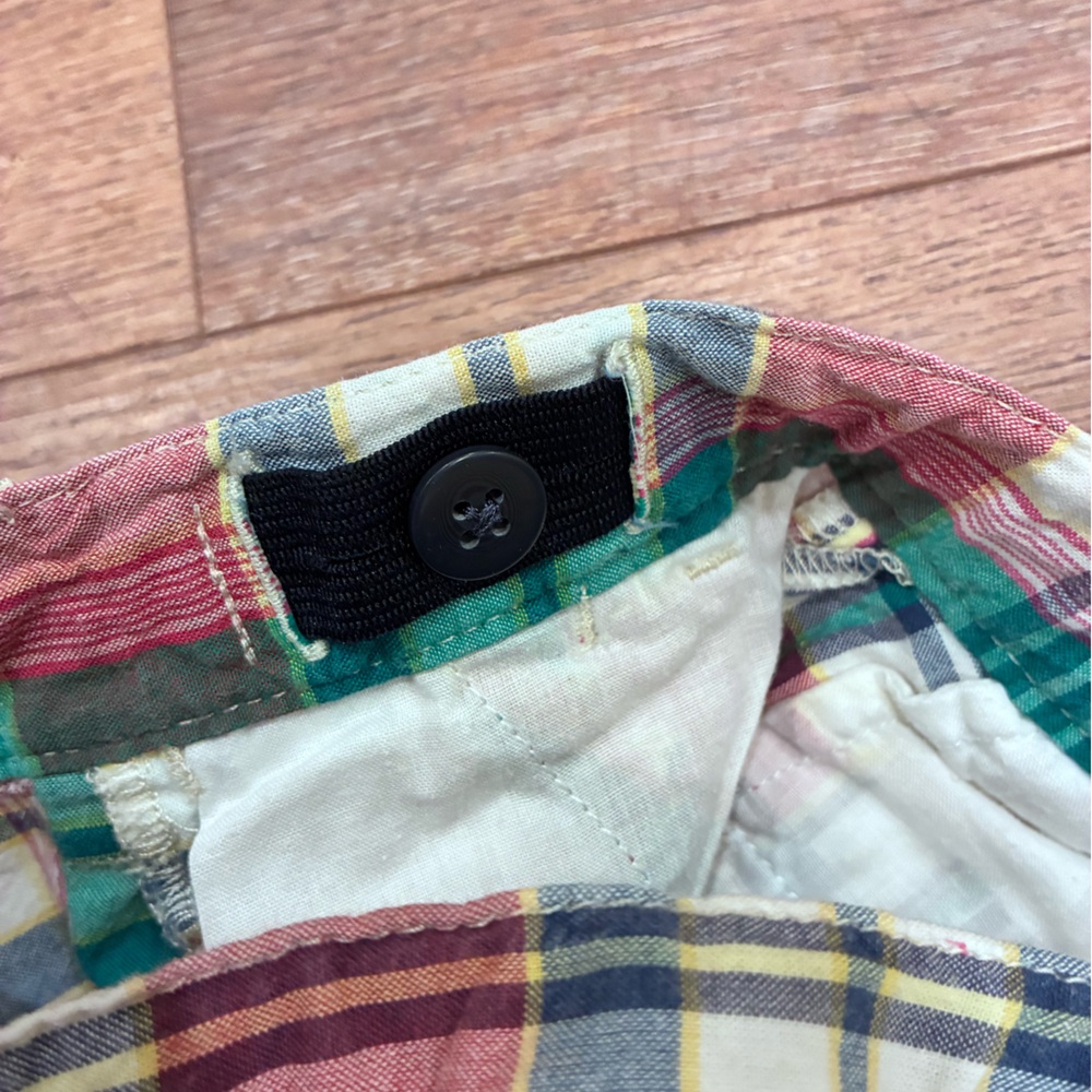 Ralph Lauren Plaid Shorts Adjustable Size 7 Boy - Picture 9 of 11